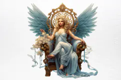 Vintage Christmas Cinema Clipart PNG Product Image 3