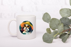 Summer Shih Tzu Dog llustration, Shih Tzu Dog PNG Product Image 3