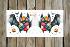 Halloween patchwork | 4 spooky Sublimation Mug designs PLUS Product Image 3