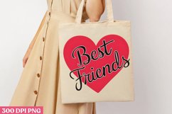 Best Friends PNG, Friendship Sublimation PNG Product Image 3