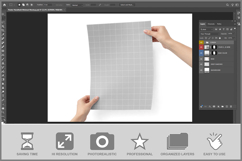 Handheld Minimal Poster Product Image 2
