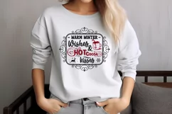 Warm winter wishes & hot cocoa kisses SVG Product Image 2