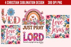 Christian Sublimation Bundle PNG Product Image 4