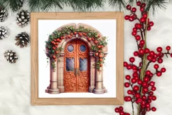 Christmas Santa House Clipart, Christmas PNG Product Image 3