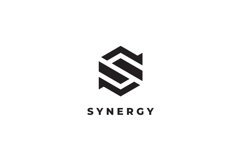 Synergy Letter S logo design vector template Product Image 3