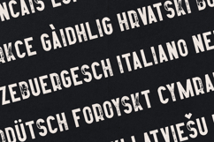 Afterclap Textured Bold Display Sans Serif Font Product Image 3