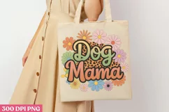 Dog Mama PNG, Dog Mom Sublimation PNG Product Image 1