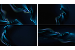 Oceanic Silk Waves - 11 Premium Abstract Backgrounds Product Image 4