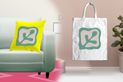 Abstract Green Modern Shape Embroidery Design File Product Image 3