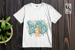 Stylish Dad Perfume Clipart Sublimation PNG Product Image 3