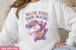 MAKE YOUR OWN MAGIC PNG, Magical Sublimation PNG Product Image 3