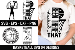Basketball SVG Design - Been there dunked that Product Image 1