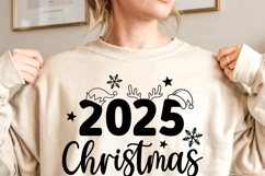 Christmas Crew 2025 SVG, Christmas Shirt, Family Christmas Product Image 3