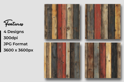 Rustic Wood Texture Digital Paper Product Image 3