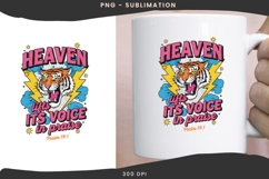 Tiger Bible verse png design for T-shirts Product Image 3