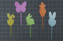 Easter cake topper stl, Kids Easter decoration 3d print Product Image 3