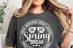 Spring Break 2025 Shirt SVG PNG, Beach Vacation Quote TShirt Product Image 3