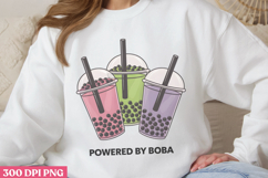Powered By Boba PNG, Boba Sublimation PNG Product Image 3