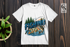 Fishing Life Sublimation PNG Product Image 3