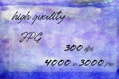 Blue-purple watercolor background. Blue watercolor texture Product Image 2