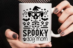 Spooky Dog Mom Svg, Halloween Mom Svg, Halloween Dog Svg. Product Image 4