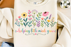 Helping Little Minds Grow PNG, Teacher Product Image 1