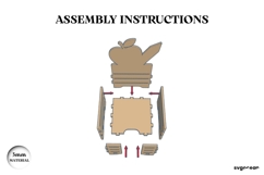 Teacher Sticky Note Holder SVG Bundle | Glowforge | Gift Product Image 3