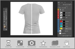 Women&#039;s T-Shirt Mockup Product Image 3