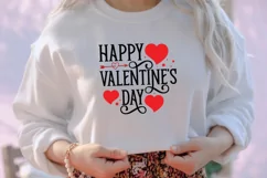 Happy Valentine's day SVG, Valentine's Day SVG Product Image 3