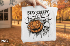Stay Creepy Sublimation - Halloween PNG Design Product Image 2