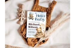 Baby Shower Invitation Template 264 Product Image 3