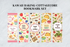 Kawaii Baking Cottagecore Bookmark Set,Cute Pastry &amp; Kitchen Product Image 3