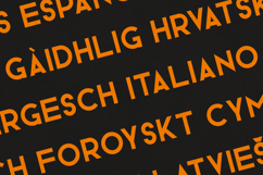 Marvin Bold Modern Geometric Display Font Product Image 3