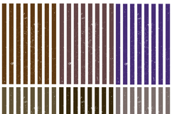 Distressed Stripe PNG Bundle, Retro Grunge Striped Product Image 8