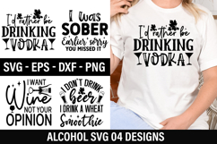 Alcohol SVG Design - Alcohol T-shirt Design Product Image 1