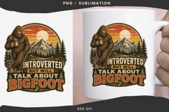 Big foot png design for T-shirts Product Image 3