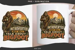 Big foot png design for T-shirts Product Image 3