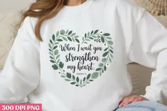 When I wait, You PNG, Christian Sublimation PNG Product Image 1