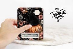 Cute Black Cat Money Card Printable Product Image 3