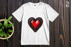 Gothic Ornate Heart Love Clipart PNG Product Image 2