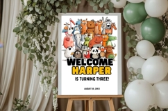 Baby Shower Welcome Sign Template 130 Product Image 2