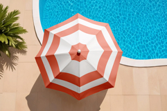 Summer Beach Umbrella Mockup Product Image 3