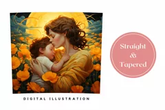Mother Tumbler Wrap Design, Mother's Day Sublimation Tumbler Product Image 3