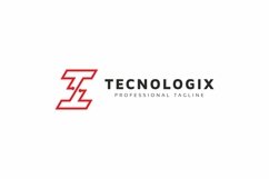 T Letter Technology Logo Product Image 3