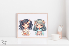 Cute cawaii girls sublimation Product Image 3