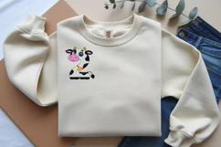 Cow Number 2 Embroidery Design Product Image 3