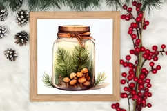 Hand Drawn Cozy Christmas Clipart, Christmas PNG Product Image 3