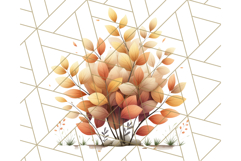 Woodland Forest Scene PNG Clipart, Fall Nature Elements Product Image 3