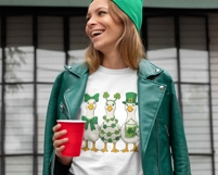 Latch Hook Yarn Crochet Funny St Patricks Silly Goose PNG Product Image 2