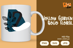 Hollow Garden Boho Floral Monogram Product Image 1